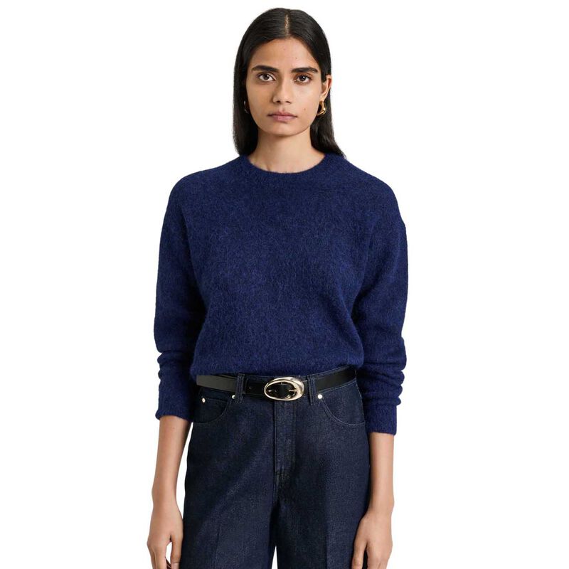 Veronika Maine Brushed Alpaca Wool Blend Knit image number 0